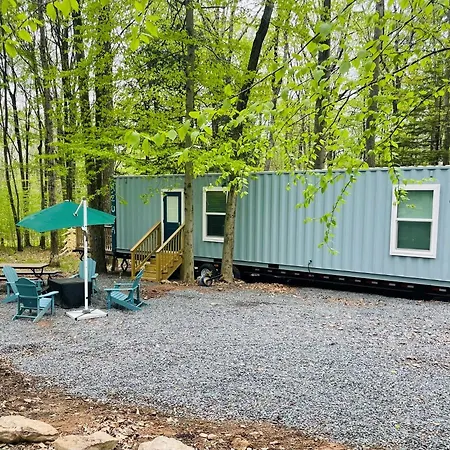 Camptel Poconos Lodging Albrightsville Exterior foto