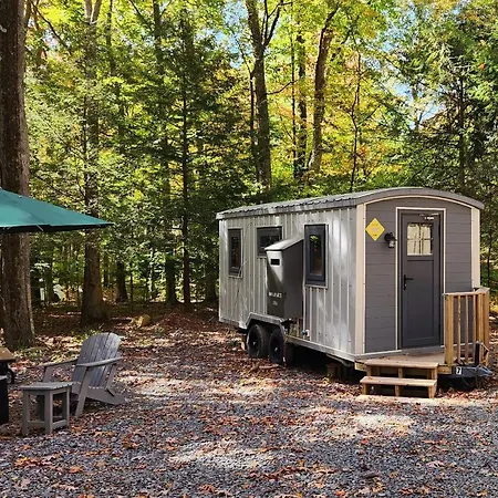 Camptel Poconos Lodging Albrightsville Exterior foto