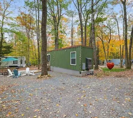 Camptel Poconos Lodging Albrightsville Exterior foto