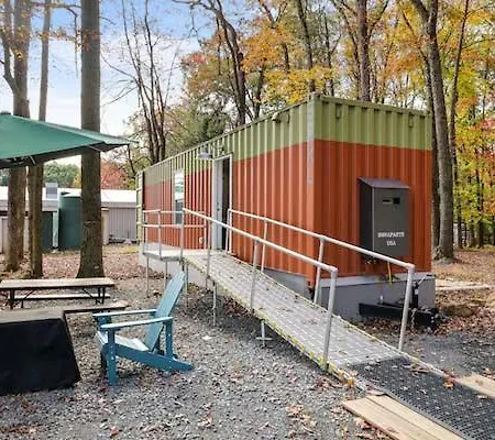 Camptel Poconos Lodging Albrightsville Exterior foto