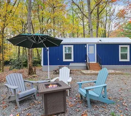 Camptel Poconos Lodging Albrightsville Exterior foto