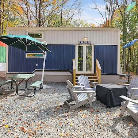 Camptel Poconos Lodging Albrightsville Exterior foto