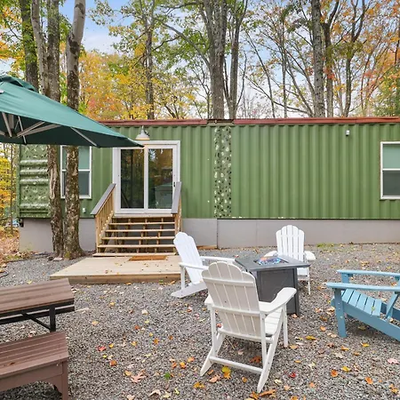 Camptel Poconos Lodging Albrightsville Exterior foto