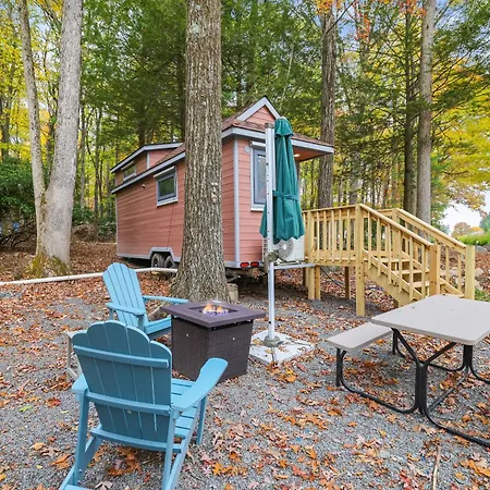 Camptel Poconos Lodging Albrightsville Exterior foto