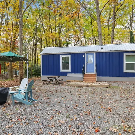 Camptel Poconos Lodging Albrightsville Exterior foto